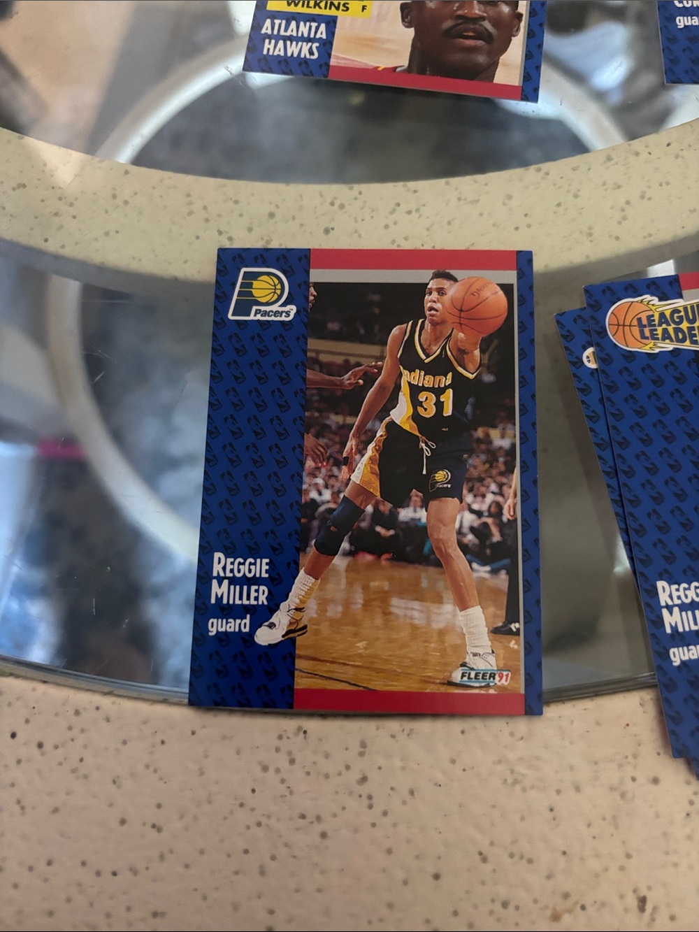 Fleer 1991 Basketball Trading Cards -Vintage Player Cards - Picture 2 of 7